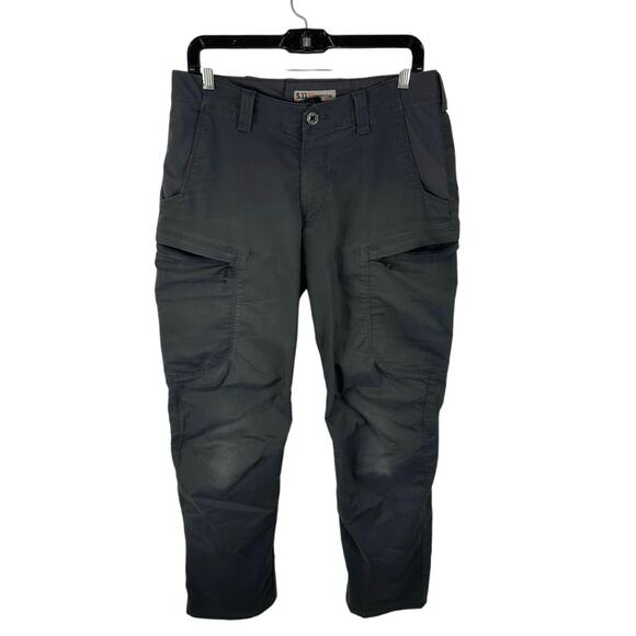 5.11 Tactical Pants Apex Pants Grey Size 32x34 High Performance Flex Tac Pants